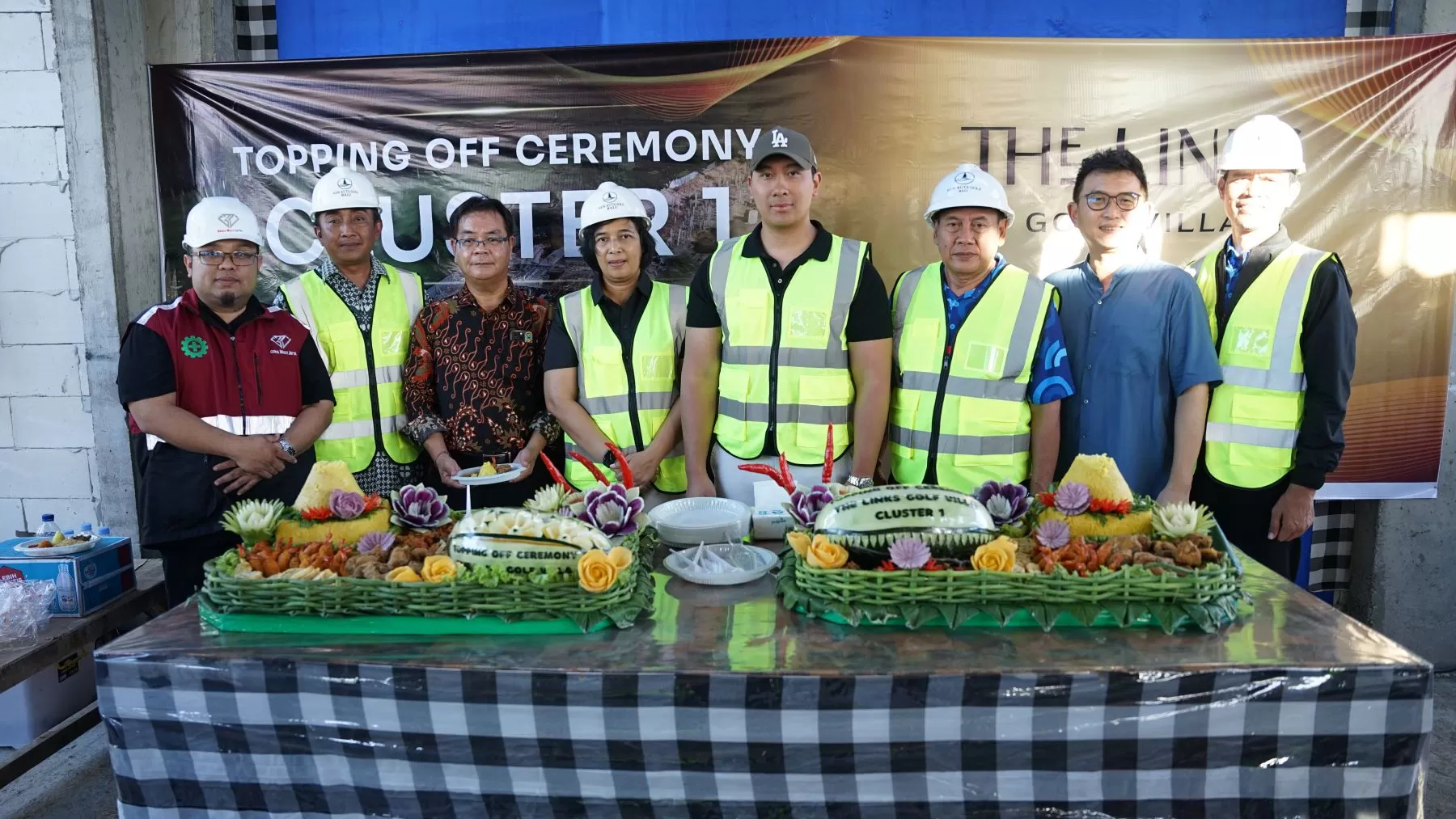 The Links Golf Villa Gelar Topping off Sebagai Wujud Komitmen Developer Terhadap Customer