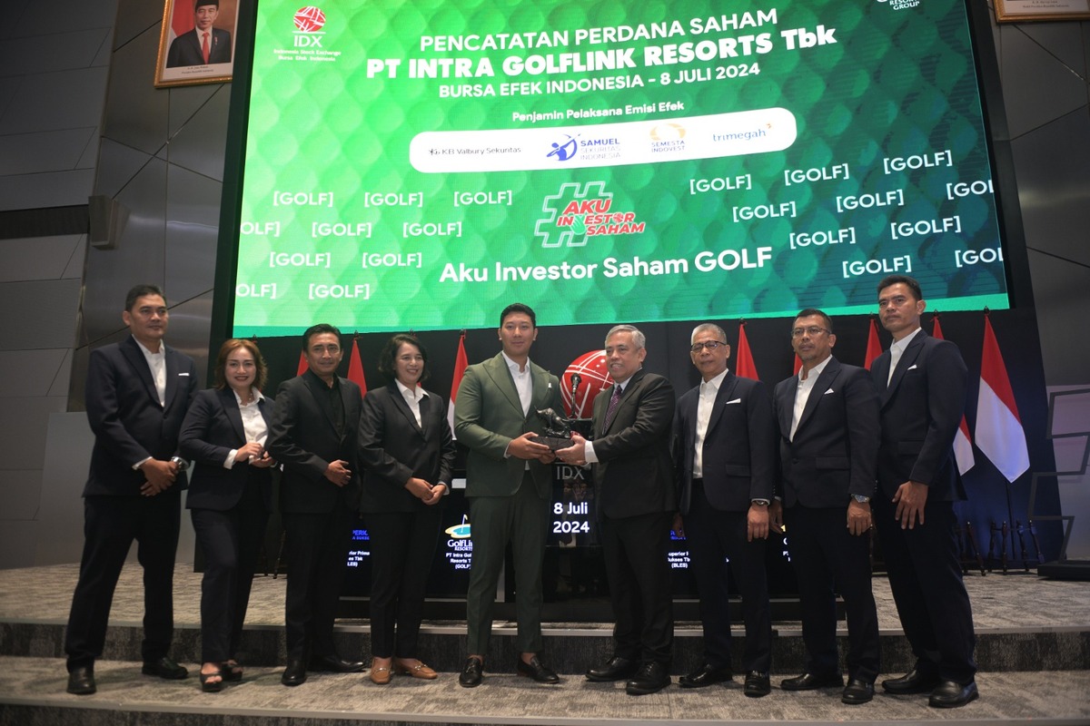 Golf Increasingly Popular, Intra Golflink Resorts Owned by Soeharto's Grandson Goes Public on the Stock Exchange